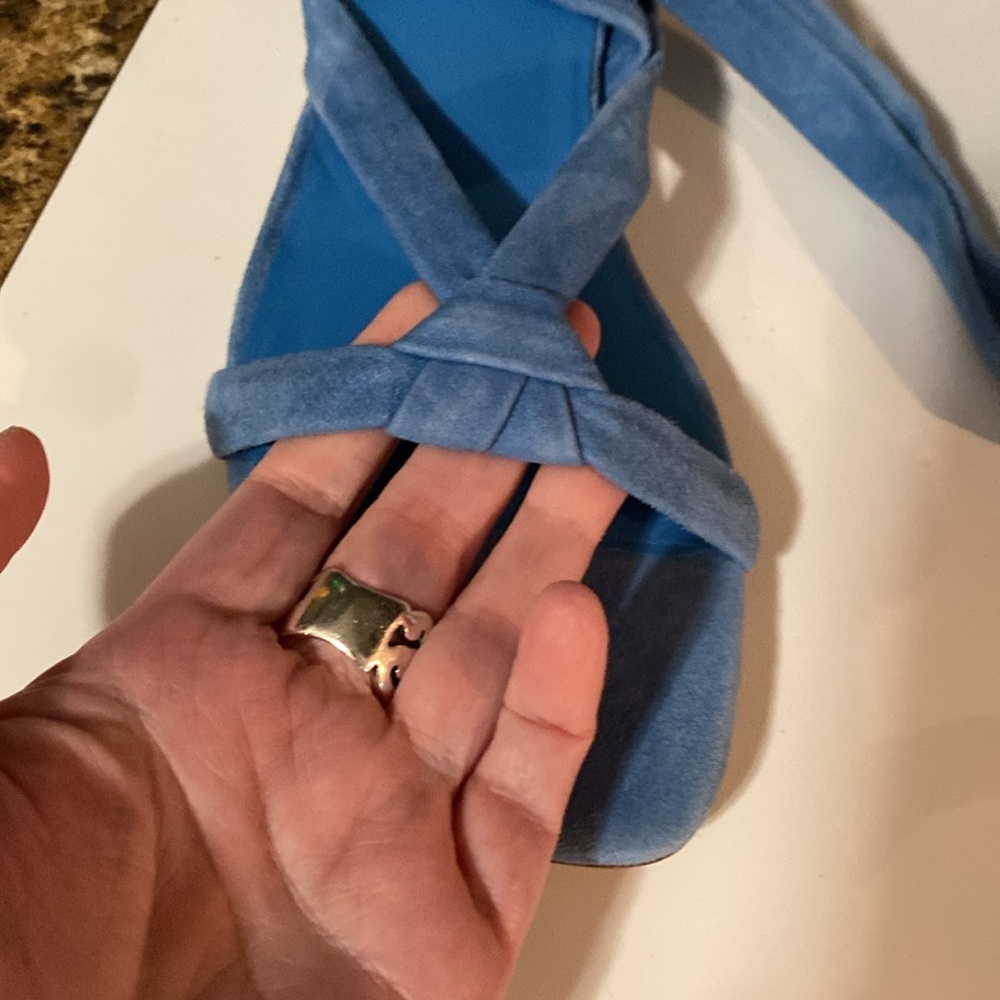 Vince Azure Ankle Wrap Sandals - Picture 4 of 10